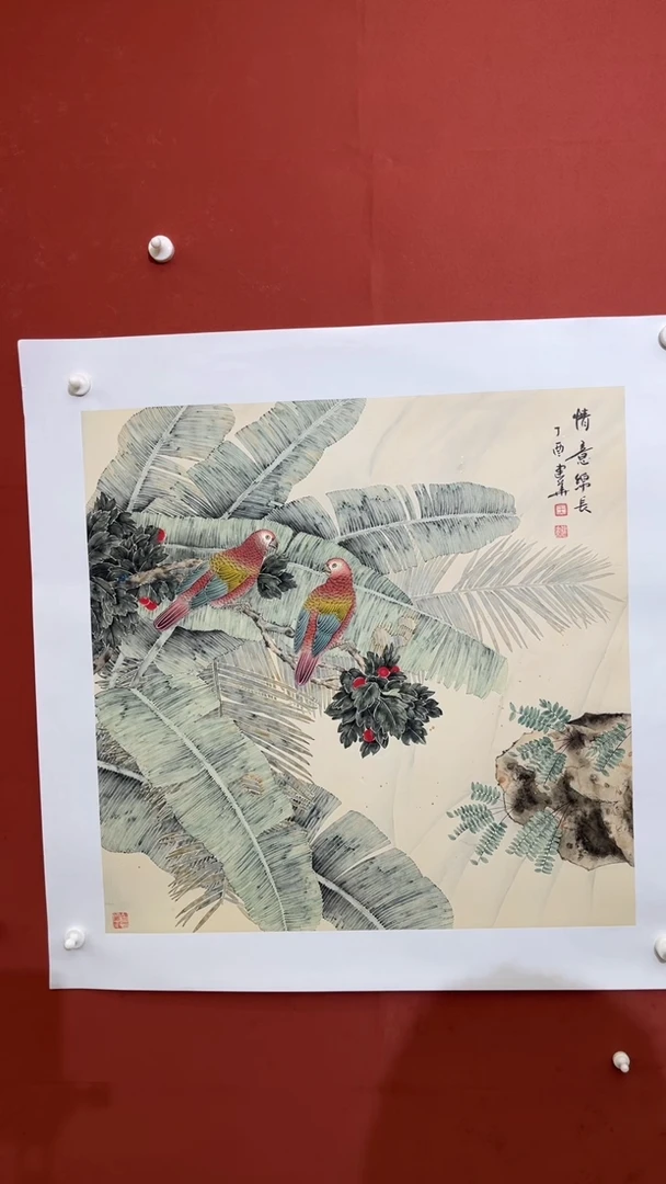 国画王建华老师现场创作 47