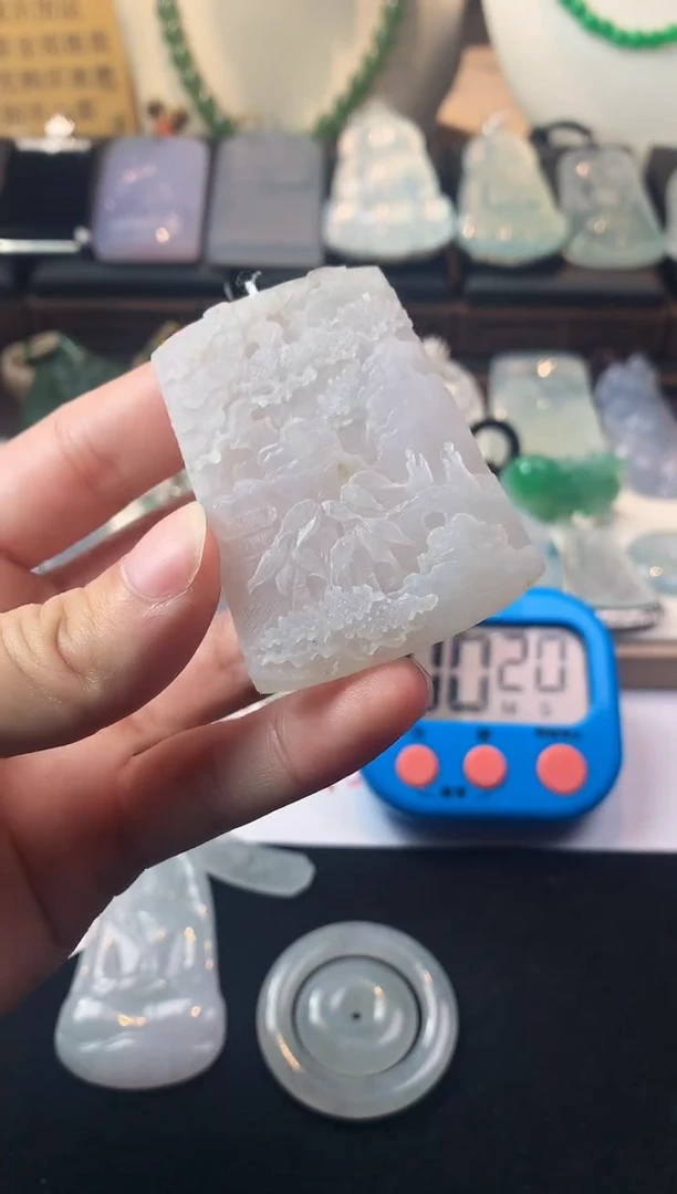 未镶嵌定制翡翠j****來毛货不退不换