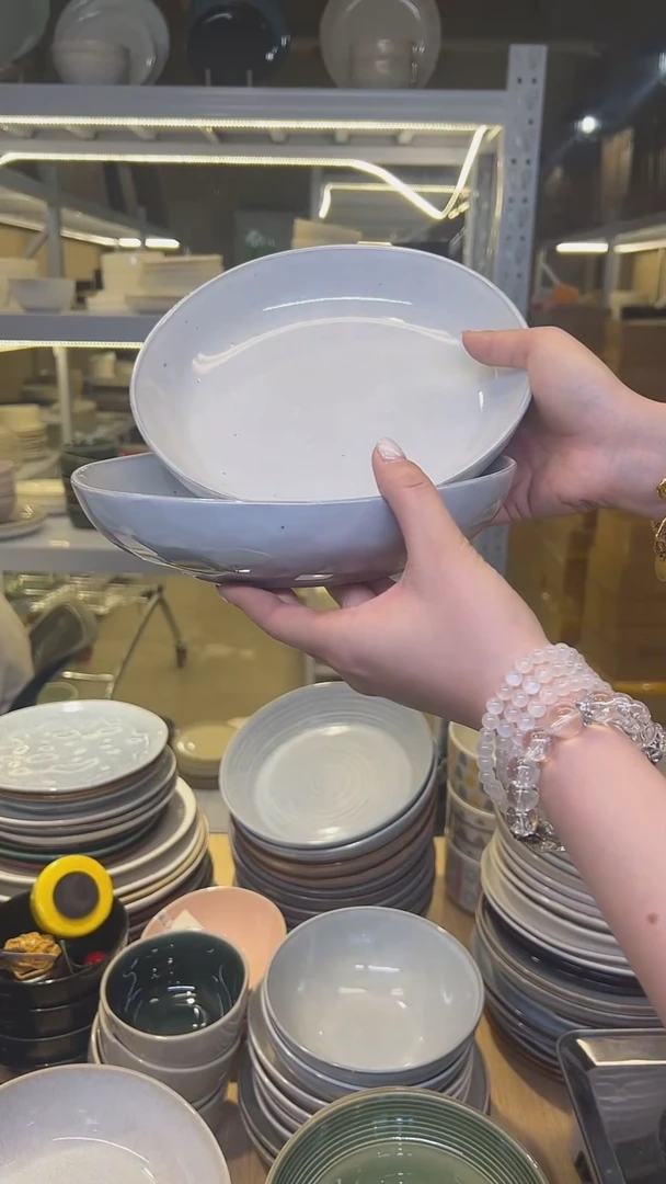 瓷21高温釉下彩高温陶瓷餐具默认微瑕