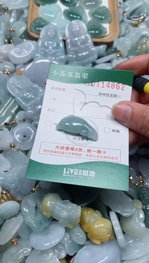 【闪购商品】翡翠颈饰未镶嵌闪购商品0114862