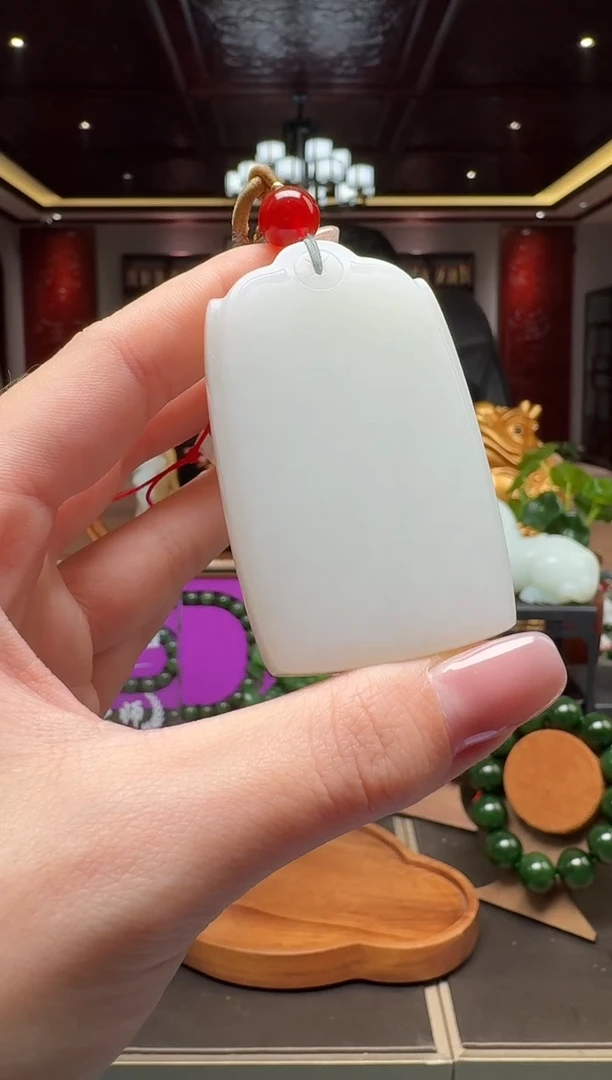 未镶嵌和田玉挂件hsl