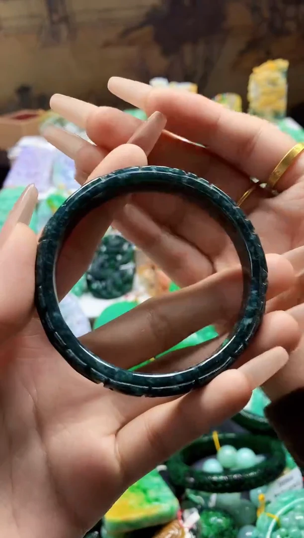 未镶嵌挂件翡翠天然A货翡翠55.3