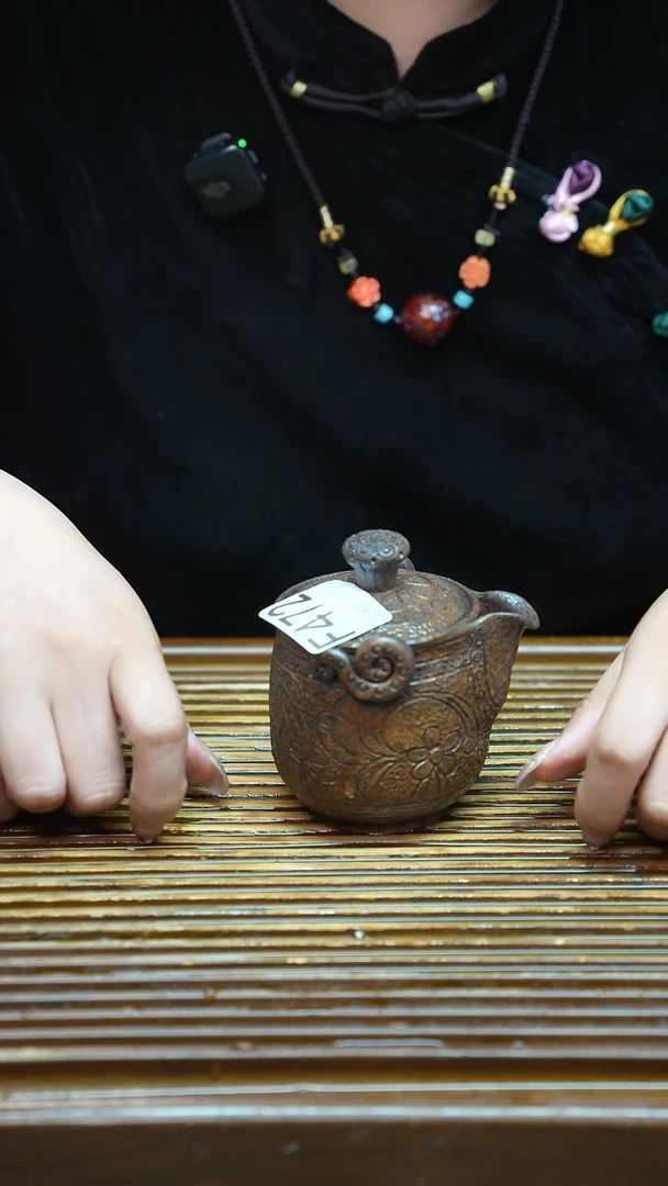 粗陶手工手做茶具