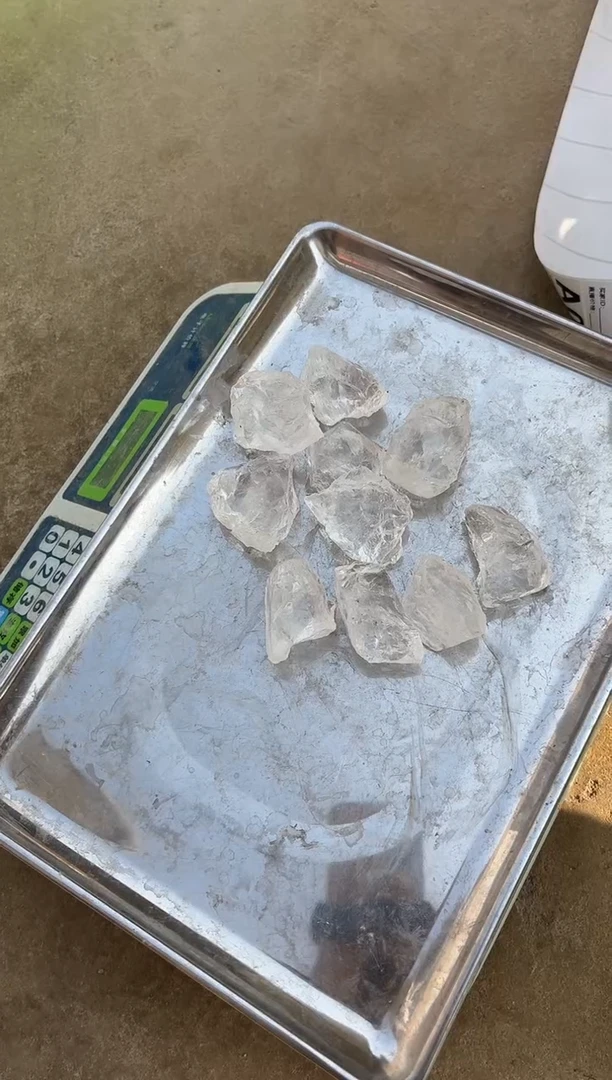 【闪购商品】水晶水晶未镶嵌白阿赛多样性发一个061