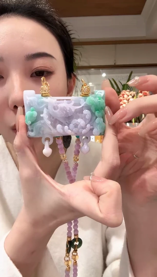 【闪购商品】翡翠颈饰未镶嵌国风