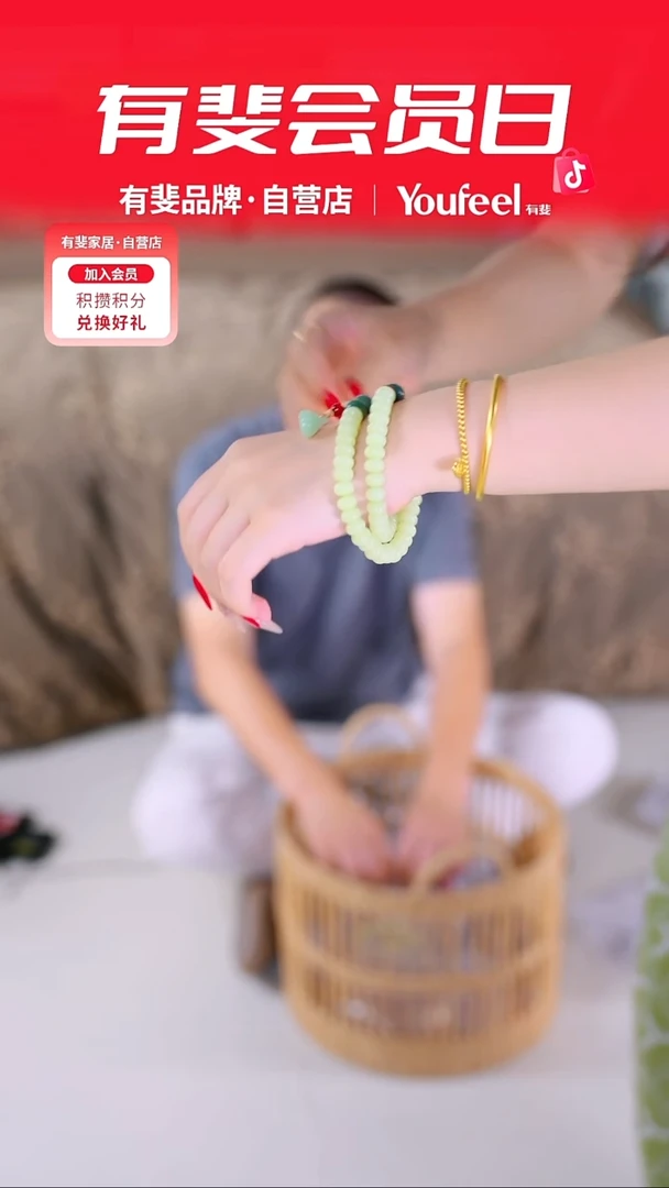 实木有斐/Youfeel莲蓬菩提手串-暮云烟;均码