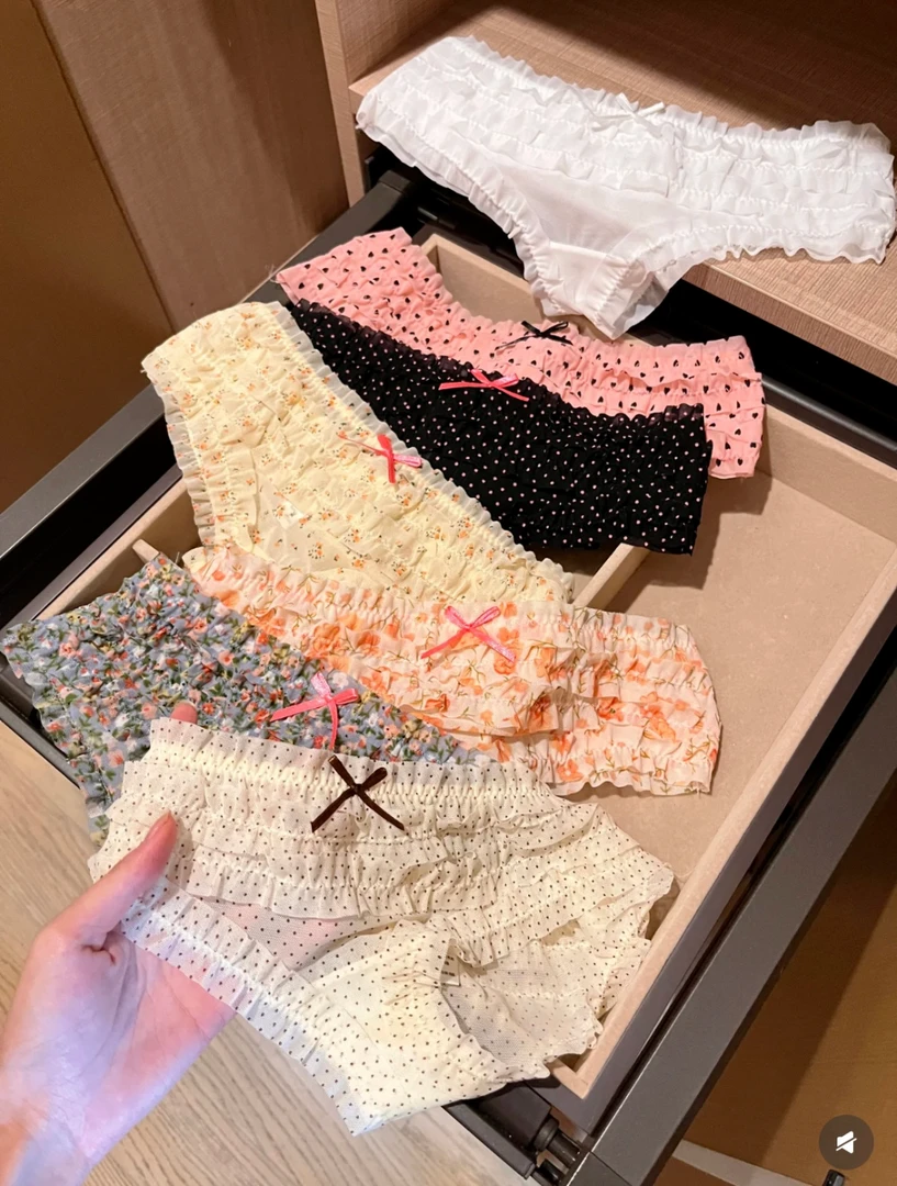 （901-1000）女新款混搭组合内裤性感透气少女舒适甜美清货处理