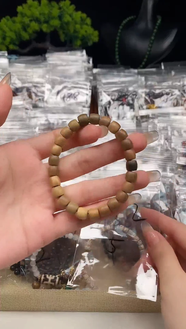 白玉菩提手串0112