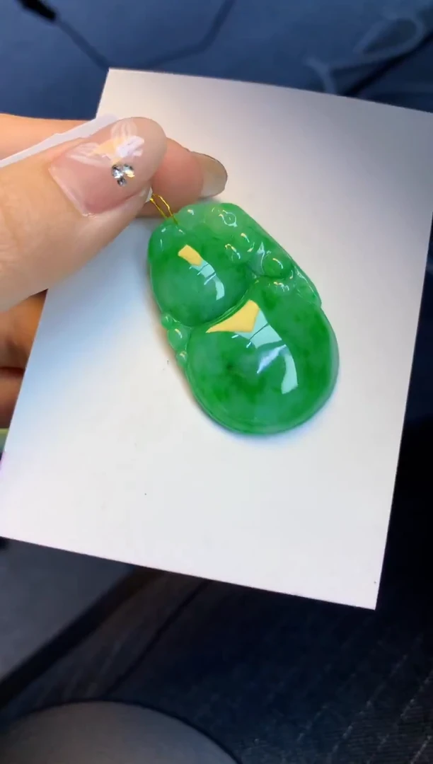 颈饰未镶嵌翡翠天然缅甸a货翡翠百元以上9元证书费自理