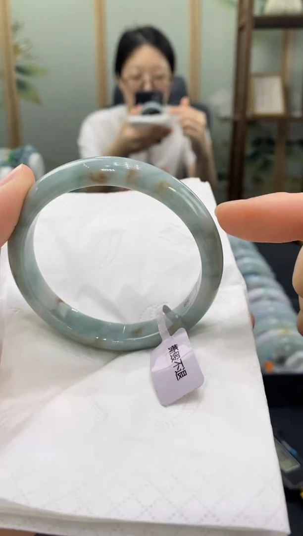 翡翠手镯未镶嵌00000419
