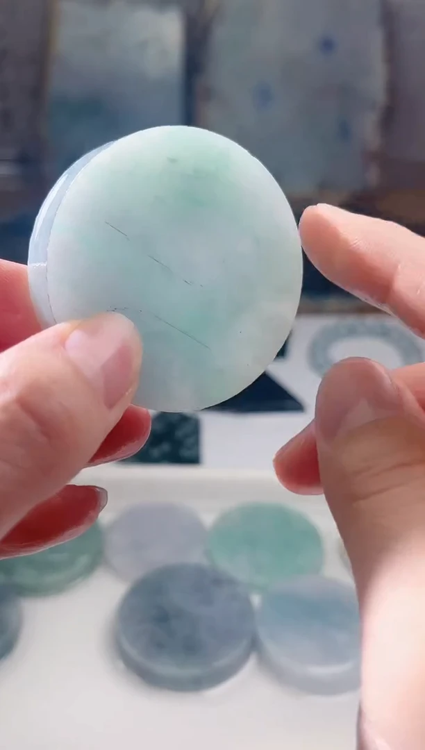 裸石翡翠天然翡翠A货玉 南 076