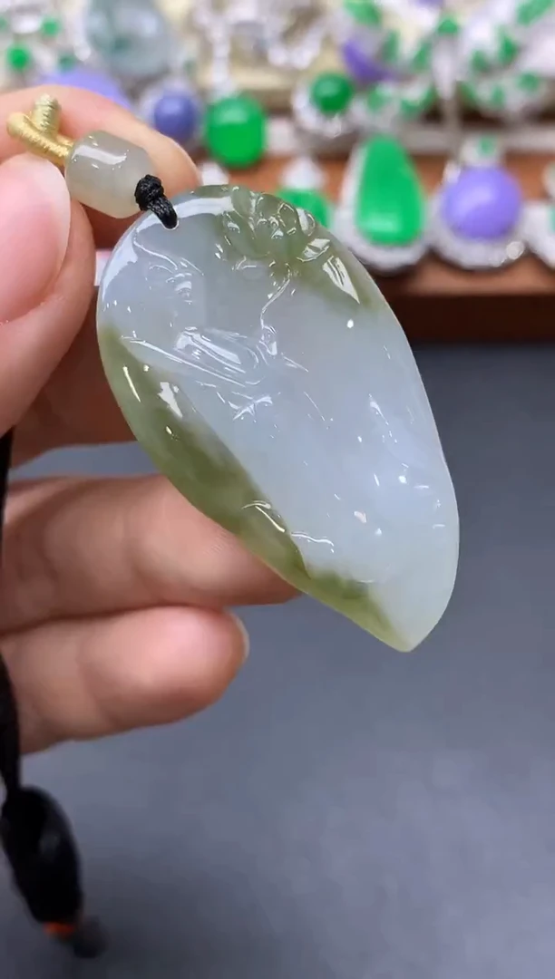 颈饰未镶嵌翡翠68-中国好珍宝