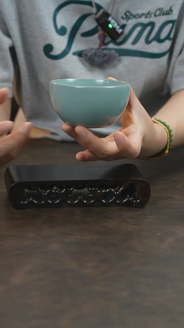 汝瓷卧足杯（拾汝）宝丰宋官窑原产地