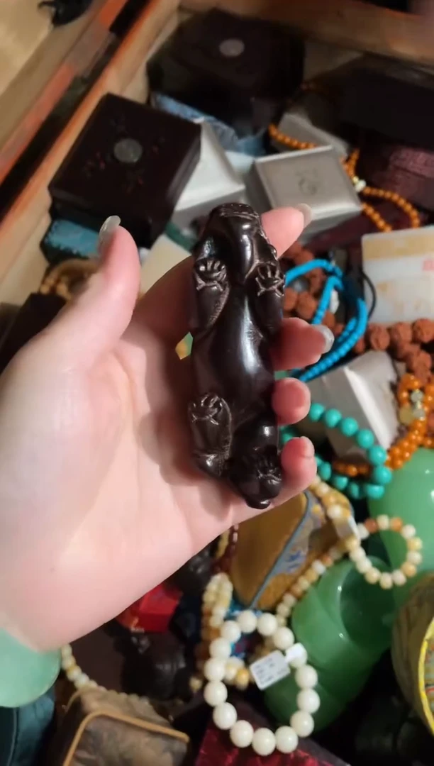 风车木（黑檀木）永玉阁精品专属摆件