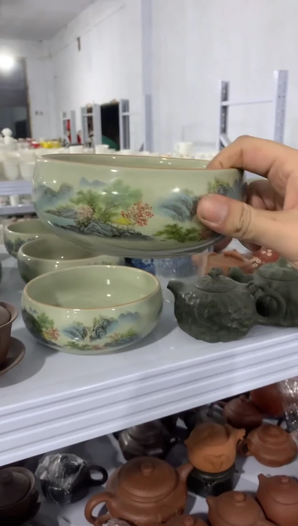 陶与陶瓷货茶具（轻轻微瑕，只有一单）