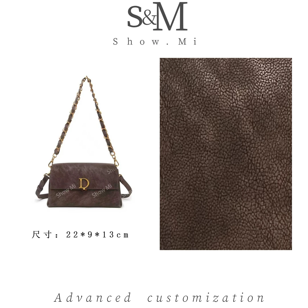 暮光鎏金丨SKL-7822-咖啡色-轻奢小众时尚百搭女士包腋下