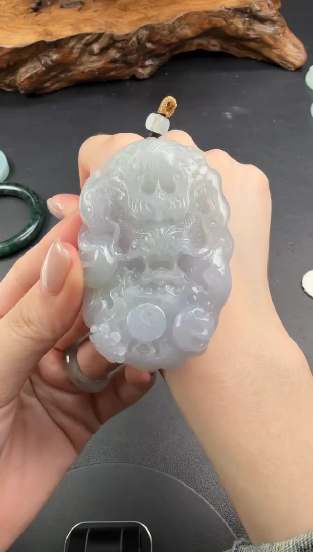 吊坠(不含链)未镶嵌翡翠翡翠饰品-83