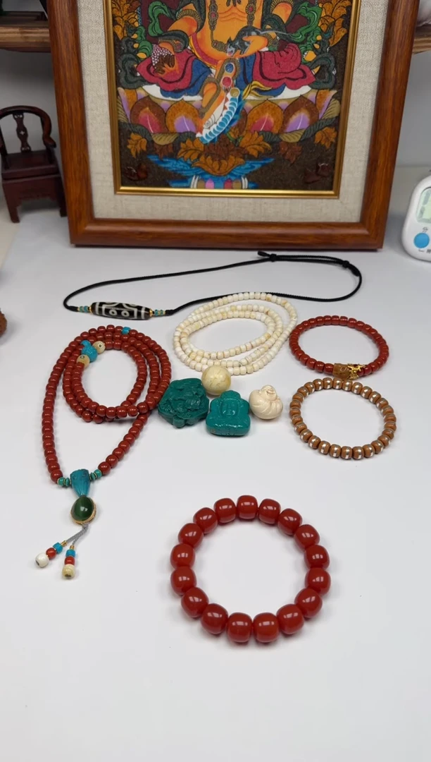 未镶嵌手串南红玛瑙臻**J手串 南红玛瑙