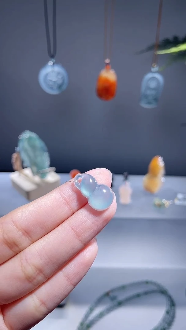 颈饰未镶嵌翡翠葫芦 多样性发1