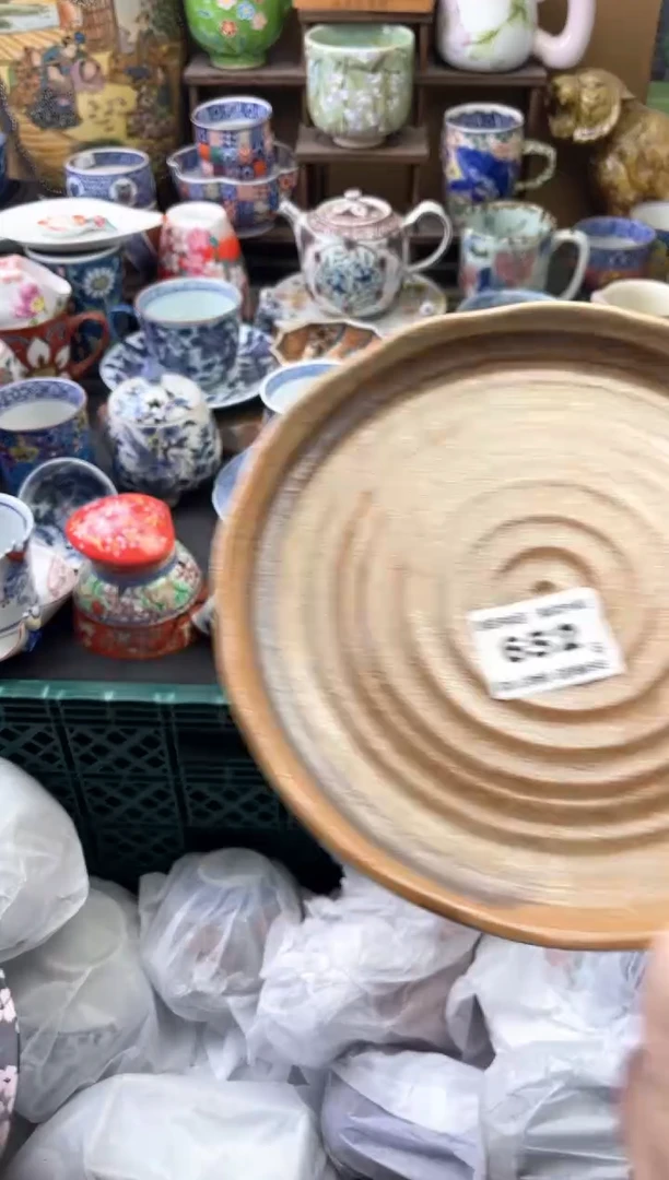 瓷片阿**斯652号六六工艺品瓷器