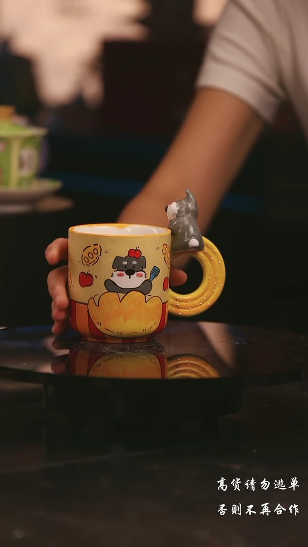 陶瓷景德镇可爱设计师款陶瓷