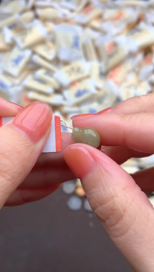 【闪购商品】翡翠挂件银S925镶嵌一32