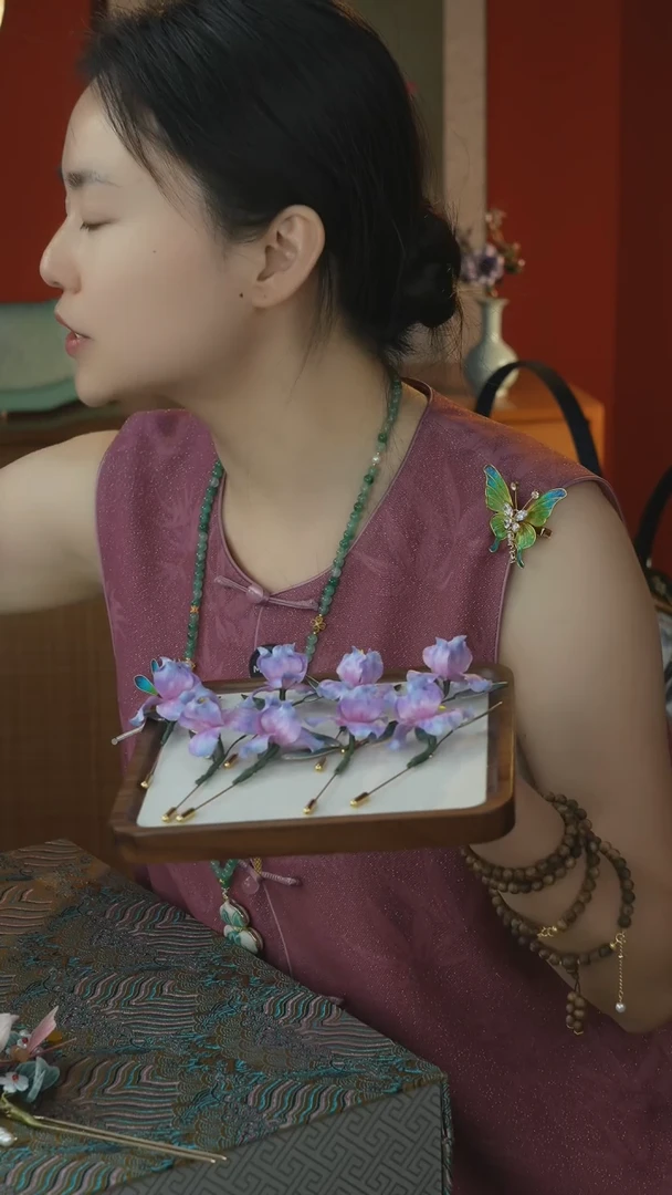 刺绣纯手工非遗国风饰品