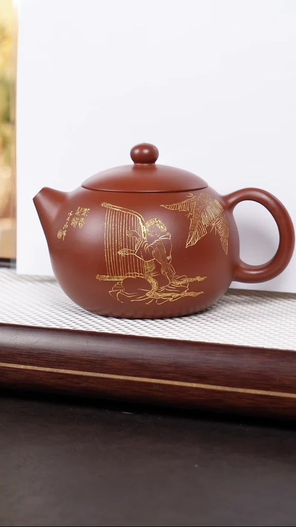 茶壶紫砂钱金泉西施