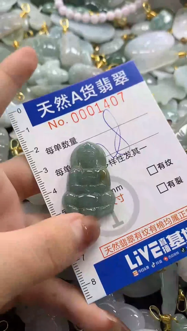 翡翠未镶嵌颈饰天然A货翡翠