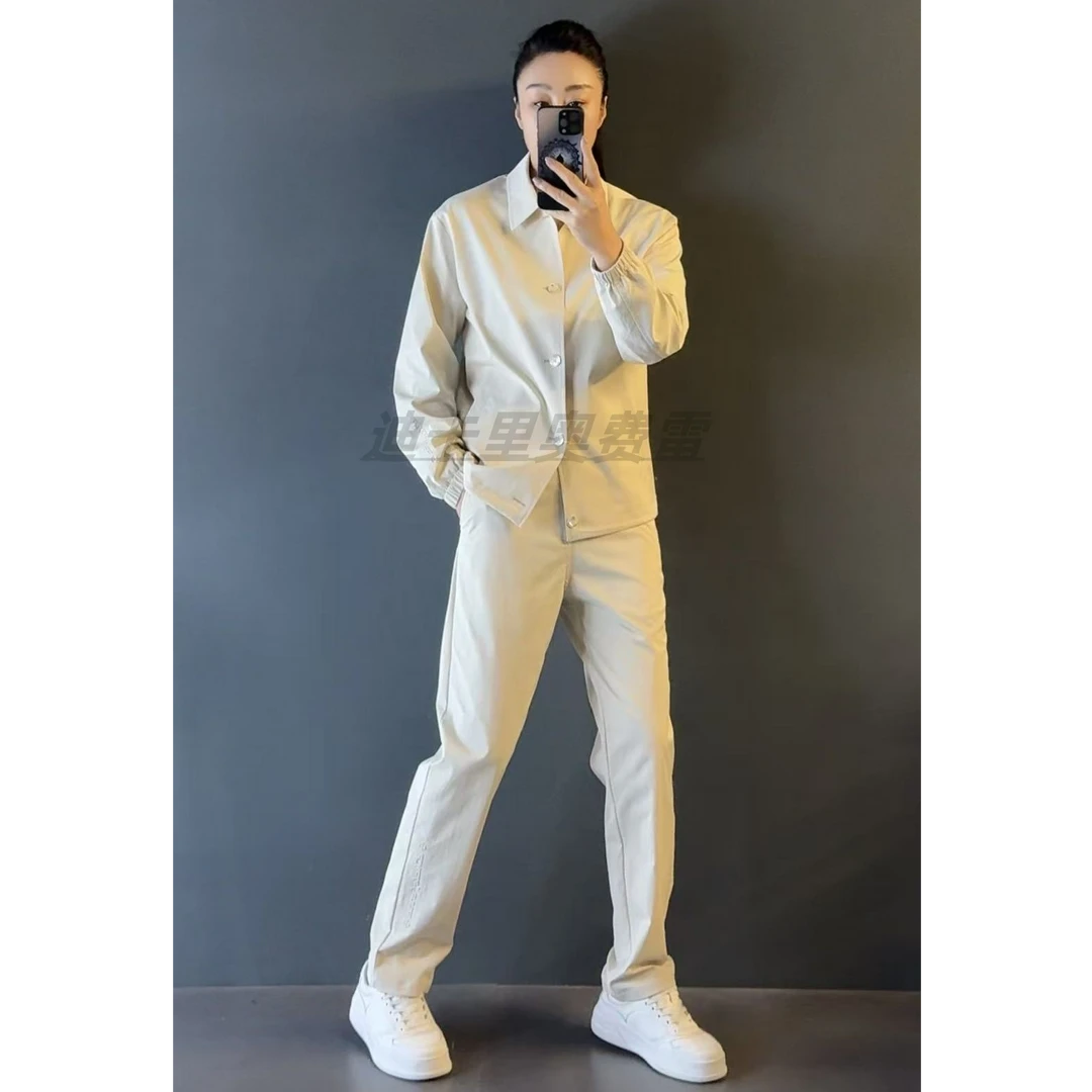 迪卡里奥费雷男士休闲套装51TZ938A/B早春新款时尚静奢风休闲套装