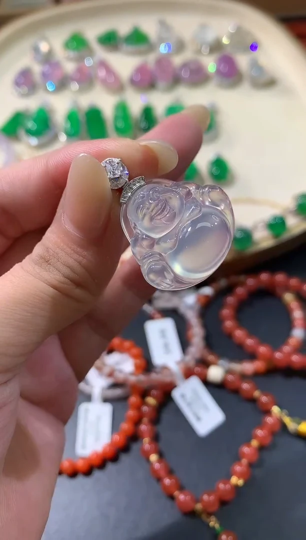 银S925镶嵌吊坠（不含链）玛瑙/玉髓W138|多样性发货一件380