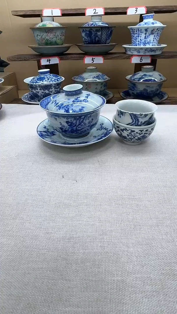 【闪购商品】景德镇制盖碗系列家用高端