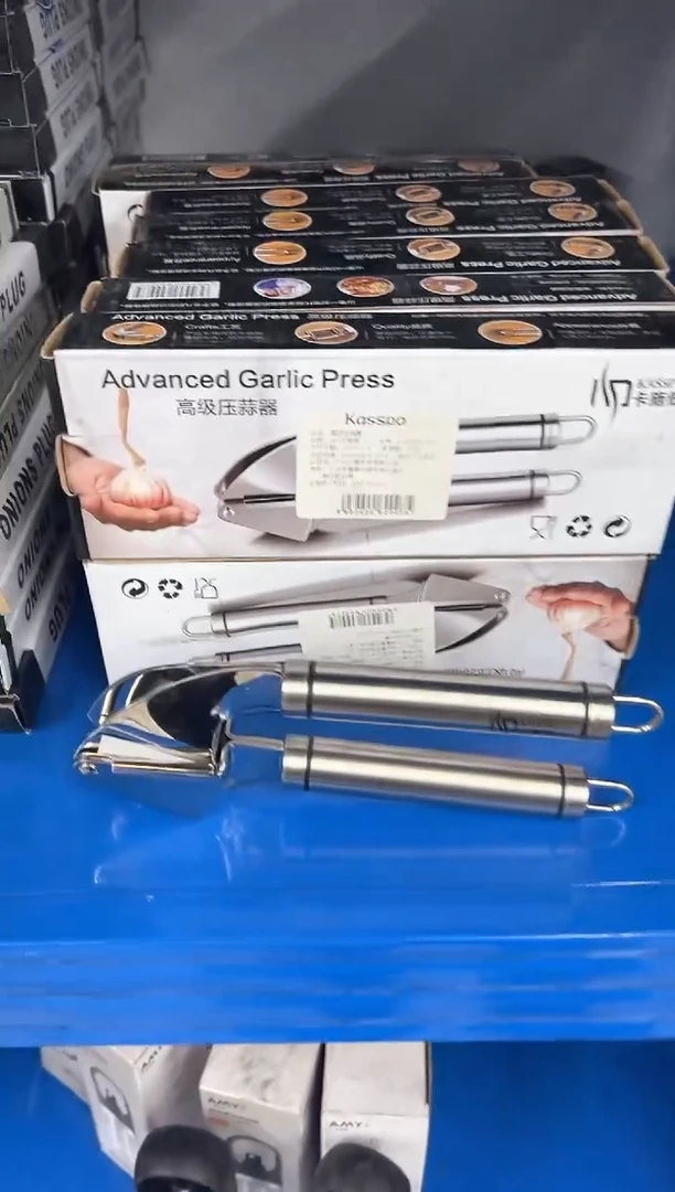 【闪购商品】不锈钢压蒜器