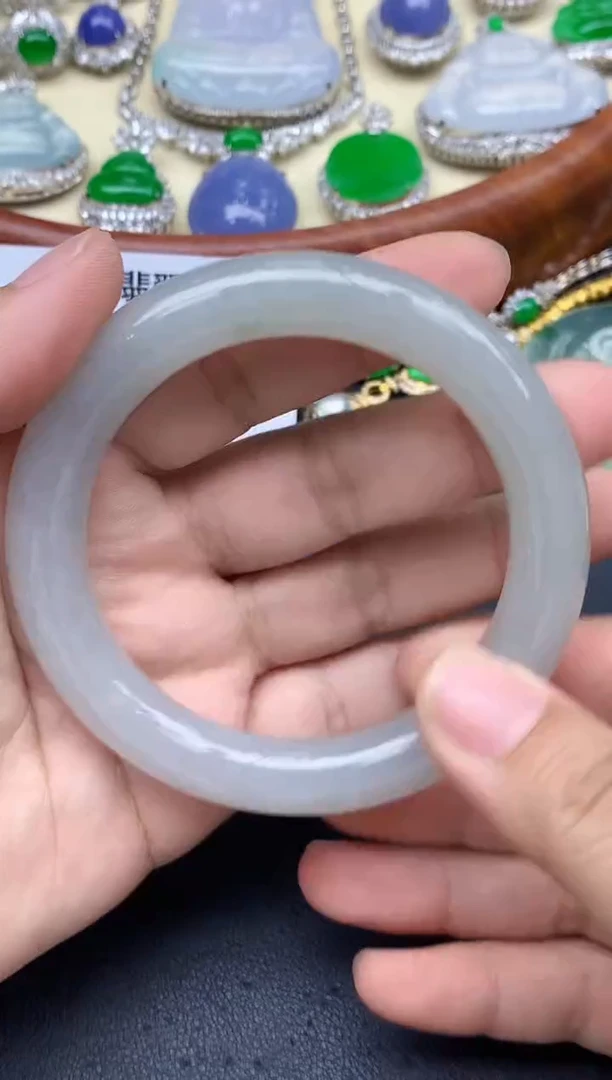 未镶嵌手镯翡翠246-中国好珍宝