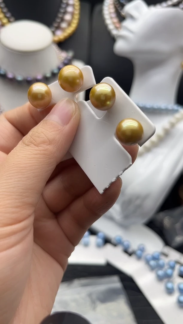 银S925镶嵌原创设计淡水珍珠1