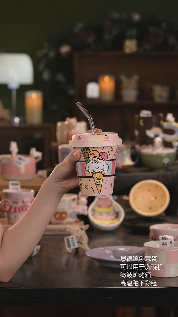 瓷片景德镇原创手作