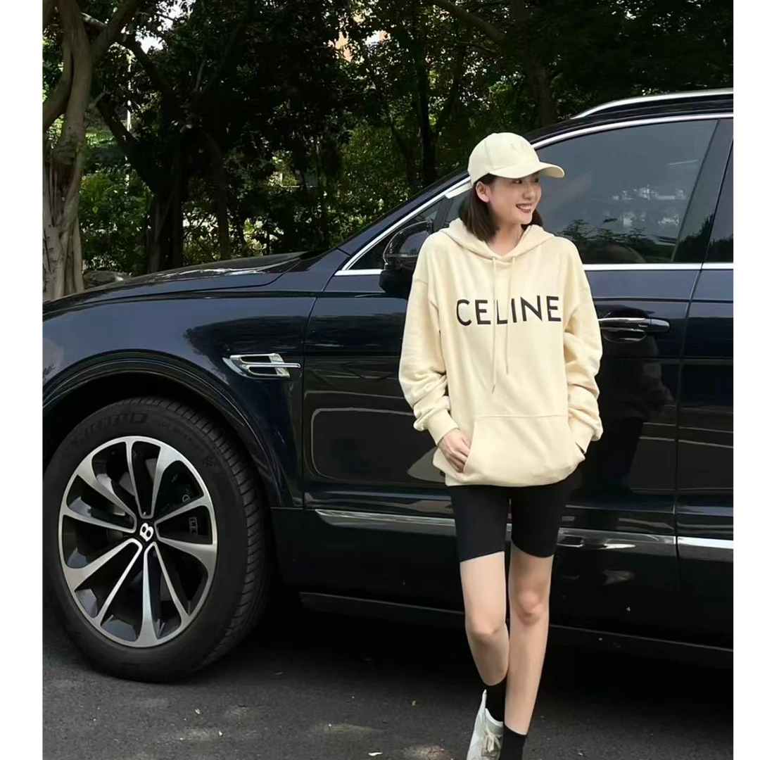 99新 Celine/思琳 双双臻选/st00770/瑟琳/卫衣/L码