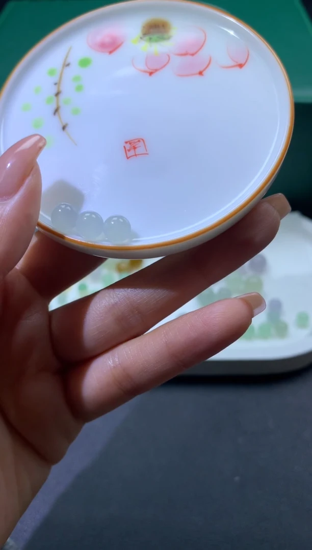 【闪购商品】定制翡翠未镶嵌珠56