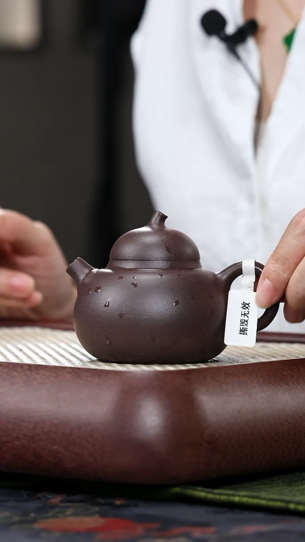 茶壶紫砂chw 精品紫砂壶 天青 茄瓜 150cc