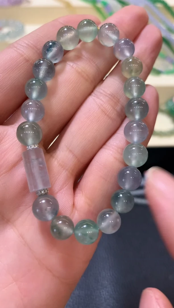 未镶嵌手串翡翠盛*8n217