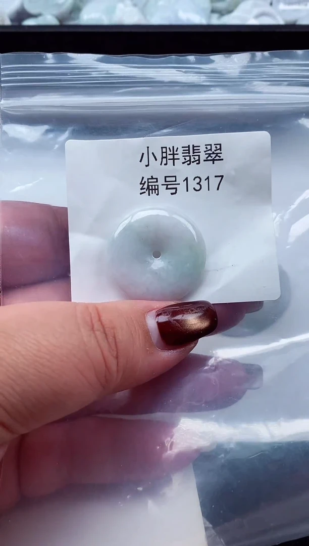 颈饰未镶嵌翡翠缅甸天然A货翡翠1317