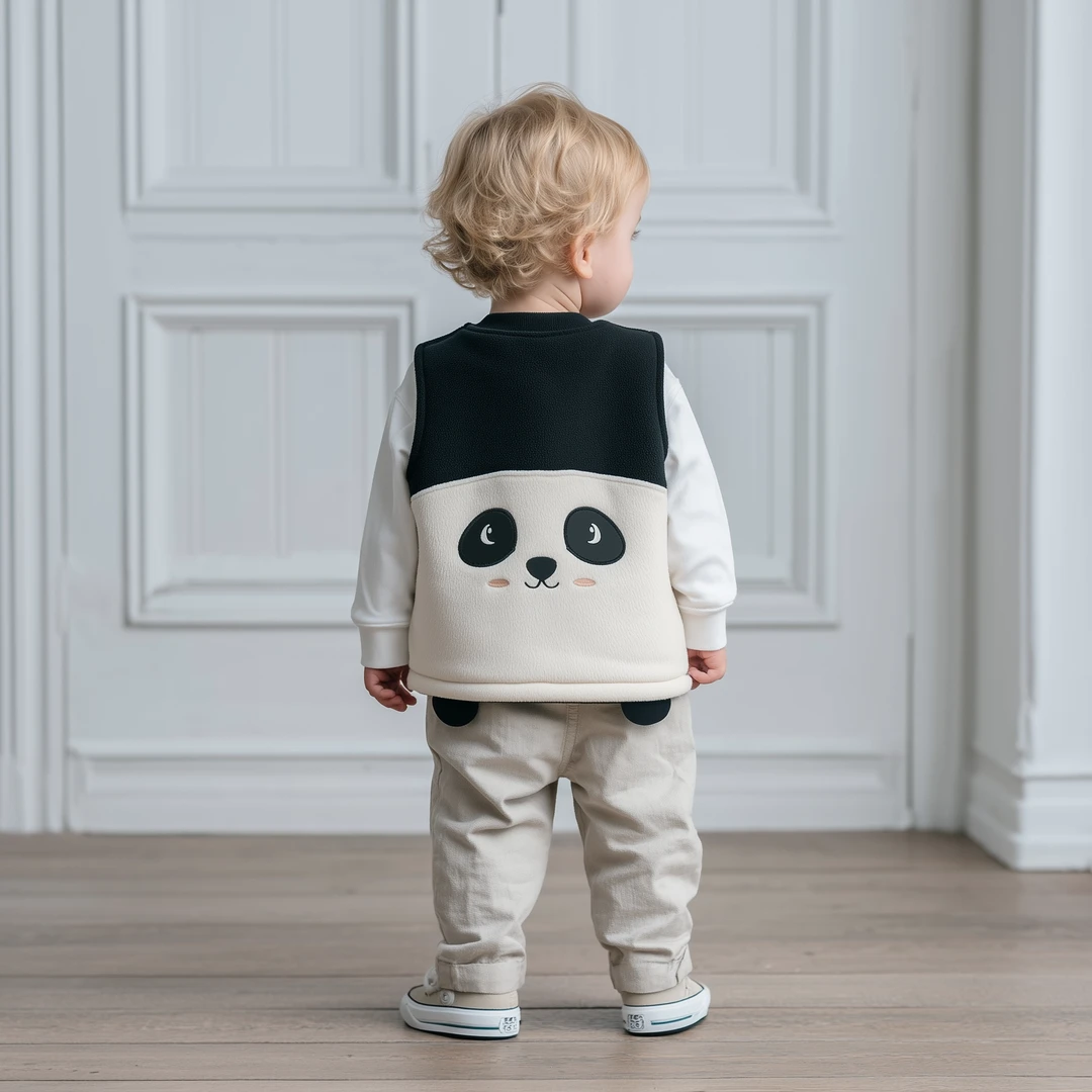 双面奥粒绒保暖儿童马甲外穿背心婴儿宝宝马甲秋冬时尚百搭