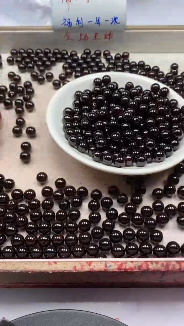 【闪购商品】石榴石颈饰未镶嵌w205石榴石8mm*10颗