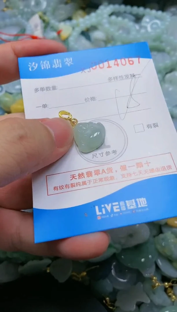 翡翠未镶嵌颈饰闪购商品0014067