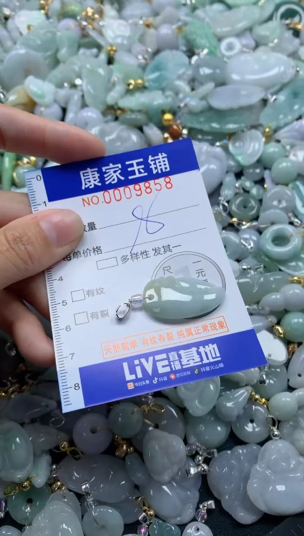 颈饰未镶嵌翡翠9858