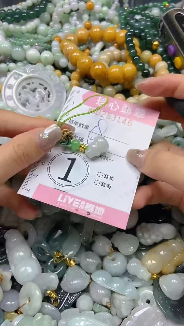 翡翠未镶嵌颈饰闪购0253146多样性发其一