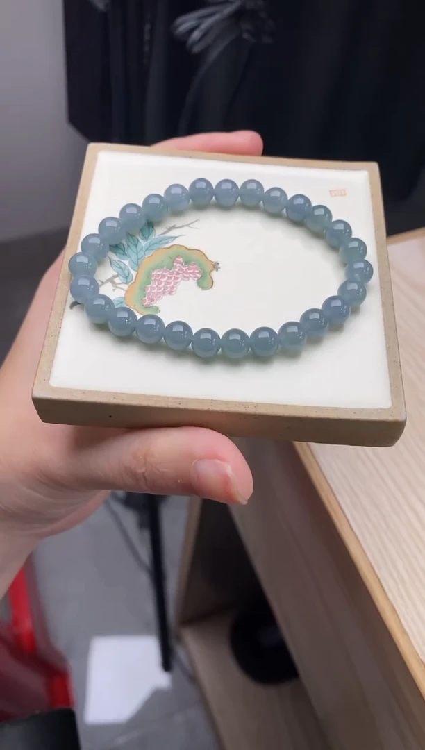 未镶嵌手链翡翠翡翠手串d1701