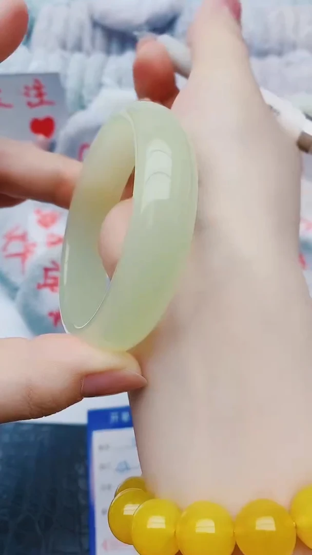 未镶嵌手镯石英质玉x18+56-57