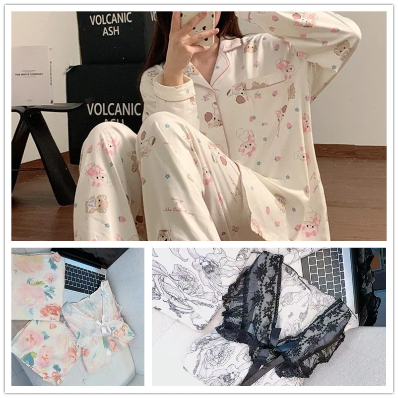 【品牌高货青沧4】高品质软绵女士睡衣家居长袖长裤保暖春秋季爆款