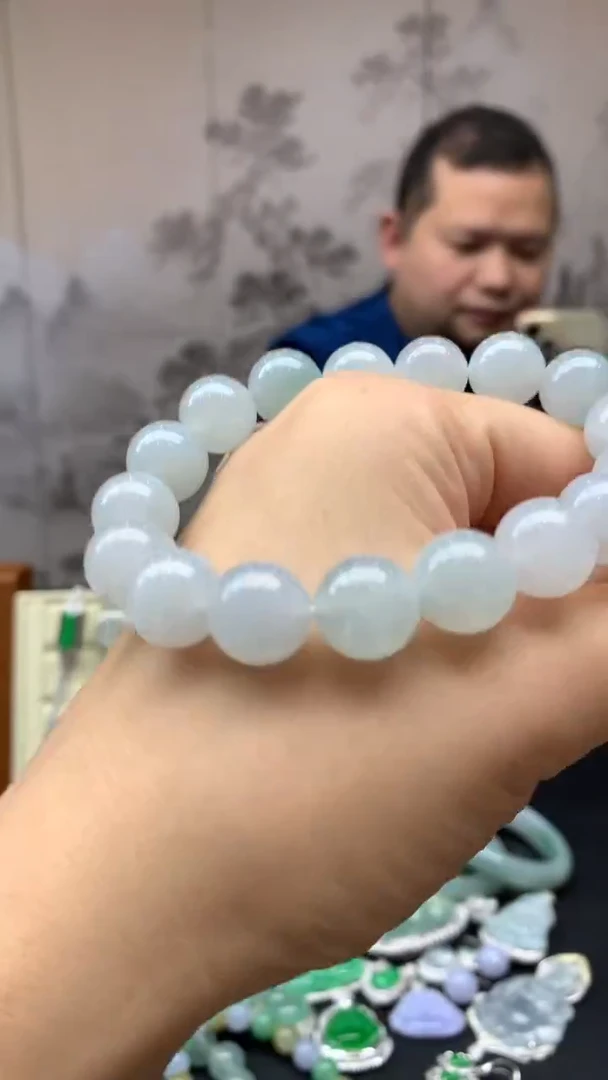 【闪购商品】翡翠手串未镶嵌8-天然翡翠